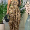 New Leopard V Neck Maxi Dress -Women's Clothing Shop P 20210819174401231 163