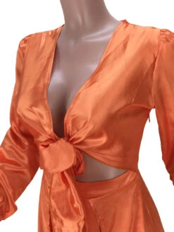 Sexy V Neck Tie Wrap Maxi Dress 14 Sexy V Neck Tie Wrap Maxi Dress -Women's Clothing Shop P 20210918164749364 503