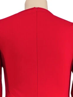 Plus Size Crew Neck Bodycon Maxi Dress -Women's Clothing Shop P 20211018093810248 515