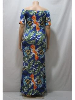 Printing One Shoulder Plus Size Dress -Women's Clothing Shop P 20220511020745202 398