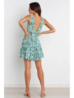 Floral Printing Patchwork Summer Dress -Women's Clothing Shop P 20220705181309832 600