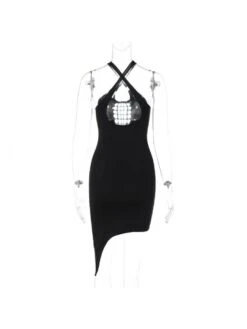 Nightclub Cut Out Sleeveless Mini Dress -Women's Clothing Shop P 20221219122906107 520