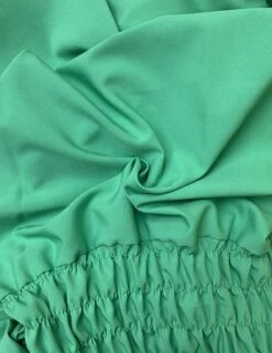 Casual Pure Color Puff Sleeve Short Sleeve Dress -Women's Clothing Shop P 20230410105447156 464