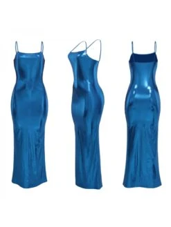 U Nexk Slim Pure Color Sleeveless Dress -Women's Clothing Shop P 20230510192536279 181