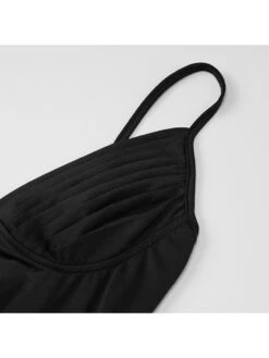 V-Neck Sexy Solid Sleeveless Dress -Women's Clothing Shop P 20230710171437365 523