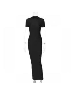 Women's Slim Short Sleeve Dress -Women's Clothing Shop P 20230711094114042 960