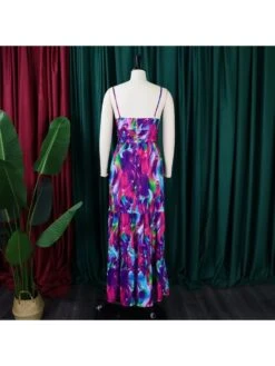 Women's Casual Printing Hollow Out Dress -Women's Clothing Shop P 20230728211333155 190