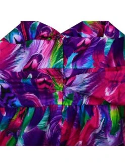 Women's Casual Printing Hollow Out Dress -Women's Clothing Shop P 20230728211342716 555