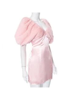 V Neck Batwing Sleeve Lace Short Dress -Women's Clothing Shop P 20230918182224804 661