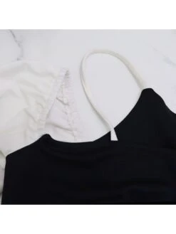 Patchwork Colorblock Lantern Sleeve Maxi Dress -Women's Clothing Shop P 20231115183526489 798