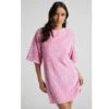 Tie-wrap Backless Sequin Patchwork T-Shirt Dress -Women's Clothing Shop P 20231204204417054 565