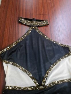 Embellished See Through Cut Outs Halter Maxi Dress -Women's Clothing Shop P 20231212122637302 914