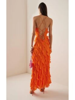 Stringy Selvedge Mid-rise Bodycon Maxi Dress -Women's Clothing Shop P 20240120105818846 325