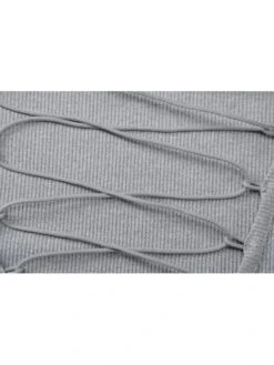 Lace Up U Neck Backless Short Sleeve Maxi Dress -Women's Clothing Shop P 20240221165522553 782