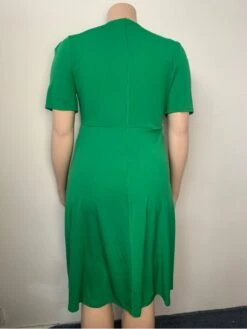 Stringy Selvedge High Rise Fitted Plus Short Sleeve Dress -Women's Clothing Shop P 20240312115029804 885