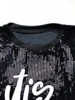 Letter Plus Size Loose Short Sleeve Dress -Women's Clothing Shop P 20240402164504039 112