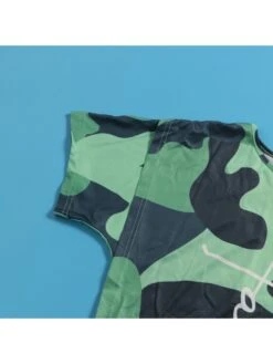 Patchwork High Rise Loose Short Sleeve Dress -Women's Clothing Shop P 20240417111011239 797