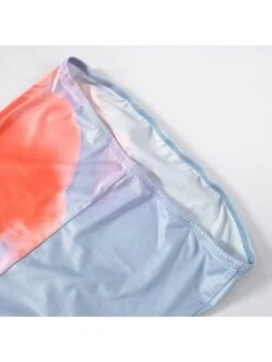 Colorblock Flower Strapless Maxi Dress -Women's Clothing Shop P 20240419115517495 711