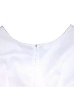 Ruched Solid Color V Neck Midi Dress -Women's Clothing Shop P 20240420101007418 194