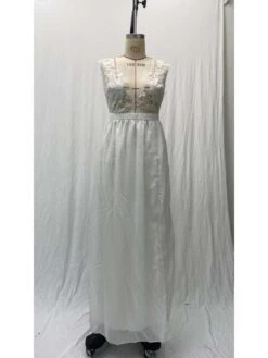 Solid Color Chiffon Fitted Short Sleeve Dress -Women's Clothing Shop P 20240506175013902 667