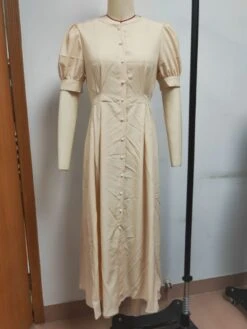 Patchwork High Rise Cardigan Short Sleeve Dress -Women's Clothing Shop P 20240508104002317 946