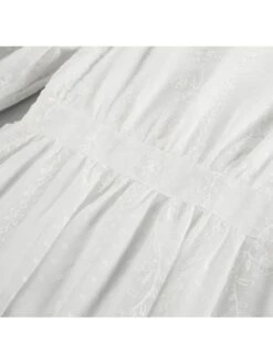 Jacquard Weave Lace Up Single Breasted Dress -Women's Clothing Shop P 20240509143509439 606