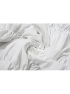 Lace Up Ruched V Neck Mini Dress -Women's Clothing Shop P 20240514091010378 755