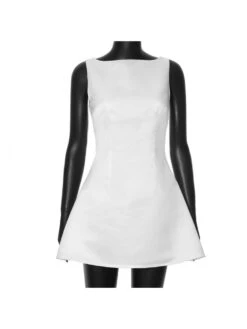 High Rise Bodycon Sleeveless Dress -Women's Clothing Shop P 20240522100504111 730