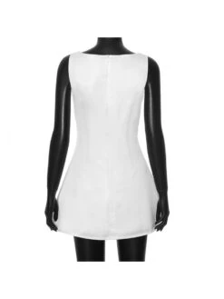 High Rise Bodycon Sleeveless Dress -Women's Clothing Shop P 20240522100505036 280
