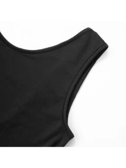 Sleeveless High Rise Fluffy Dress -Women's Clothing Shop P 20240522183018620 482