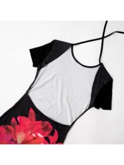 Flower Backless Short Sleeve Dress -Women's Clothing Shop P 20240530110505653 720