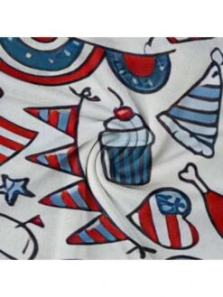 Print V Neck Short Sleeve Midi Dress -Women's Clothing Shop P 20240531142506130 323