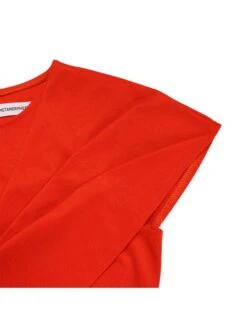 Solid Color Split Hem Zipper Midi Dress -Women's Clothing Shop P 20240603114532889 846