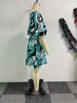 Irregular Lacework One-shoulder Mini Dress -Women's Clothing Shop P 20240604165030064 892