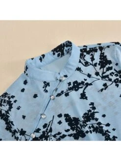 See Through Flocking Bodycon Long Sleeve Dress -Women's Clothing Shop P 20240606090018418 284