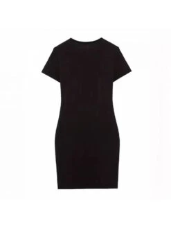 Heart Letter Pattern Short Sleeve Dress -Women's Clothing Shop P 20240606180412854 231