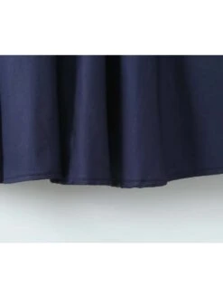 Patchwork Ruched Square Neck Puff Sleeve Dress -Women's Clothing Shop P 20240608104840646 863