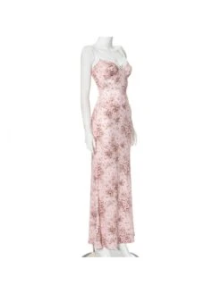 Flower Lacework Sleeveless Maxi Dress -Women's Clothing Shop P 20240608160808975 276