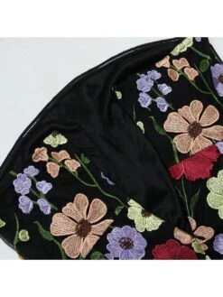 Flower Embroidery Strapless Mini Dress -Women's Clothing Shop P 20240613142811292 178