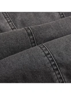 Buckle Denim Fitted Strapless Mini Dress -Women's Clothing Shop P 20240613173622499 956