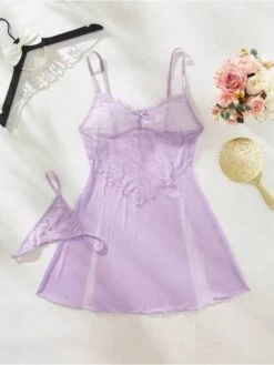 Lace Perspective Sexual Sleeveless Dress