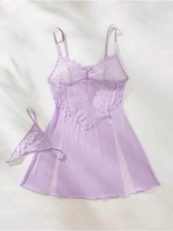 Lace Perspective Sexual Sleeveless Dress -Women's Clothing Shop P 20240613180802988 678