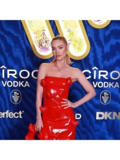 Heart Patchwork PU Strapless Mini Dress -Women's Clothing Shop P 20240618134429824 671