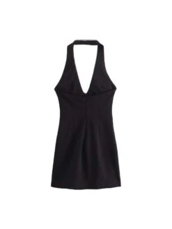 Embellished Halter Backless Sheath Dress -Women's Clothing Shop P 20240624110429833 632