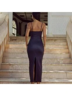 Flower Printed Sleeveless Maxi Dress -Women's Clothing Shop P 20240624154030671 559